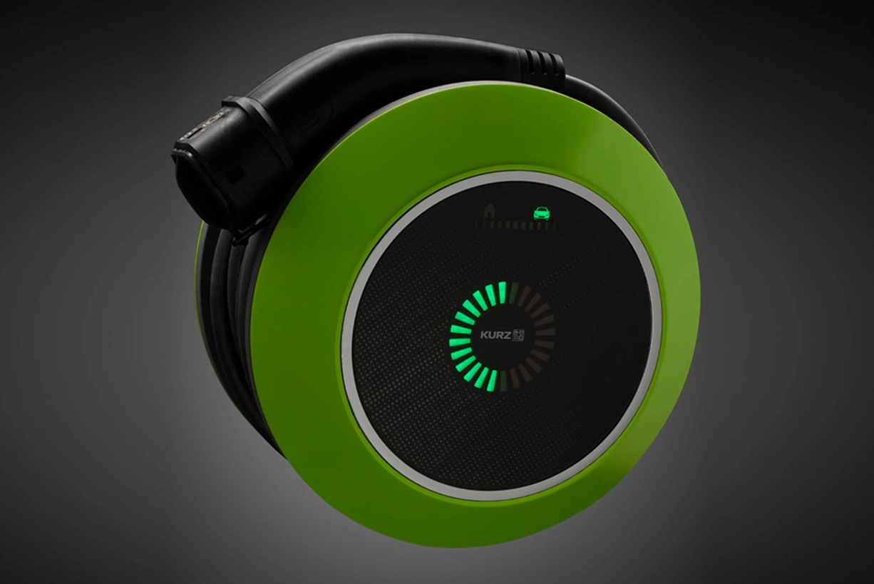 Redefining Electromobility: Smart & Attractive Designs for EV Charging Green automotive design for EV charging station