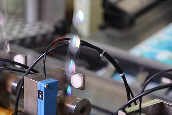 Application process of OVD & hologram on banknote