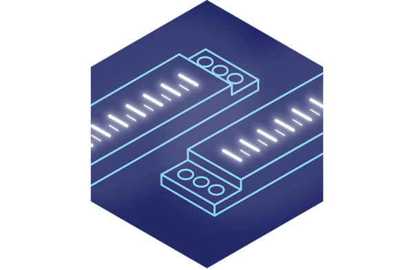 Test strip icon: KURZ hot-stamping foils on slides