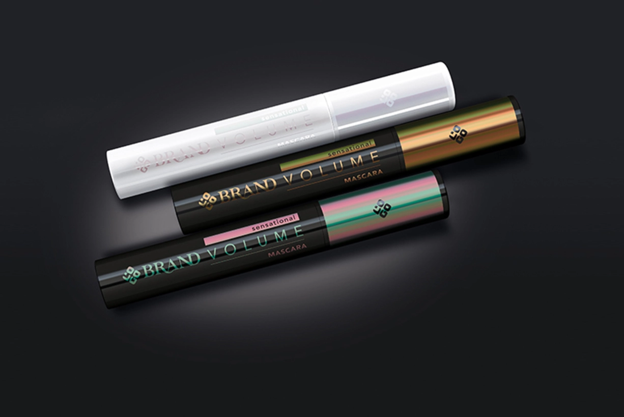 Achieve More Design Freedom for Cosmetic Products with LEONHARD KURZ Cosmetic products with transparent packaging design for plastic tubes