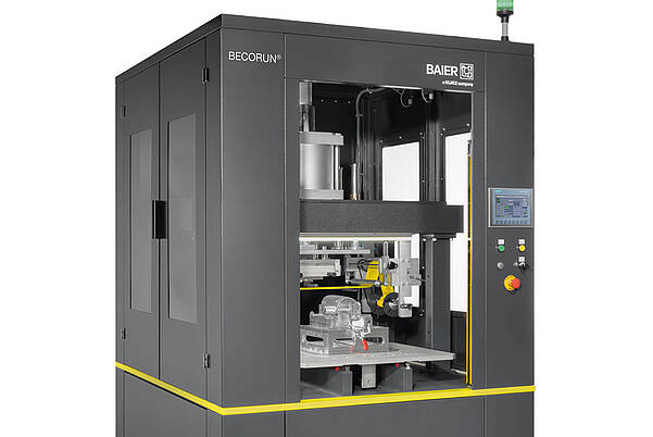 Embossing Machines: Premium Hot Stamping for Unique Packaging Designs Hot-stamping machine for surface finishing by the KURZ Group