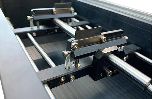 Machine detail view: monojet® embellishment machine